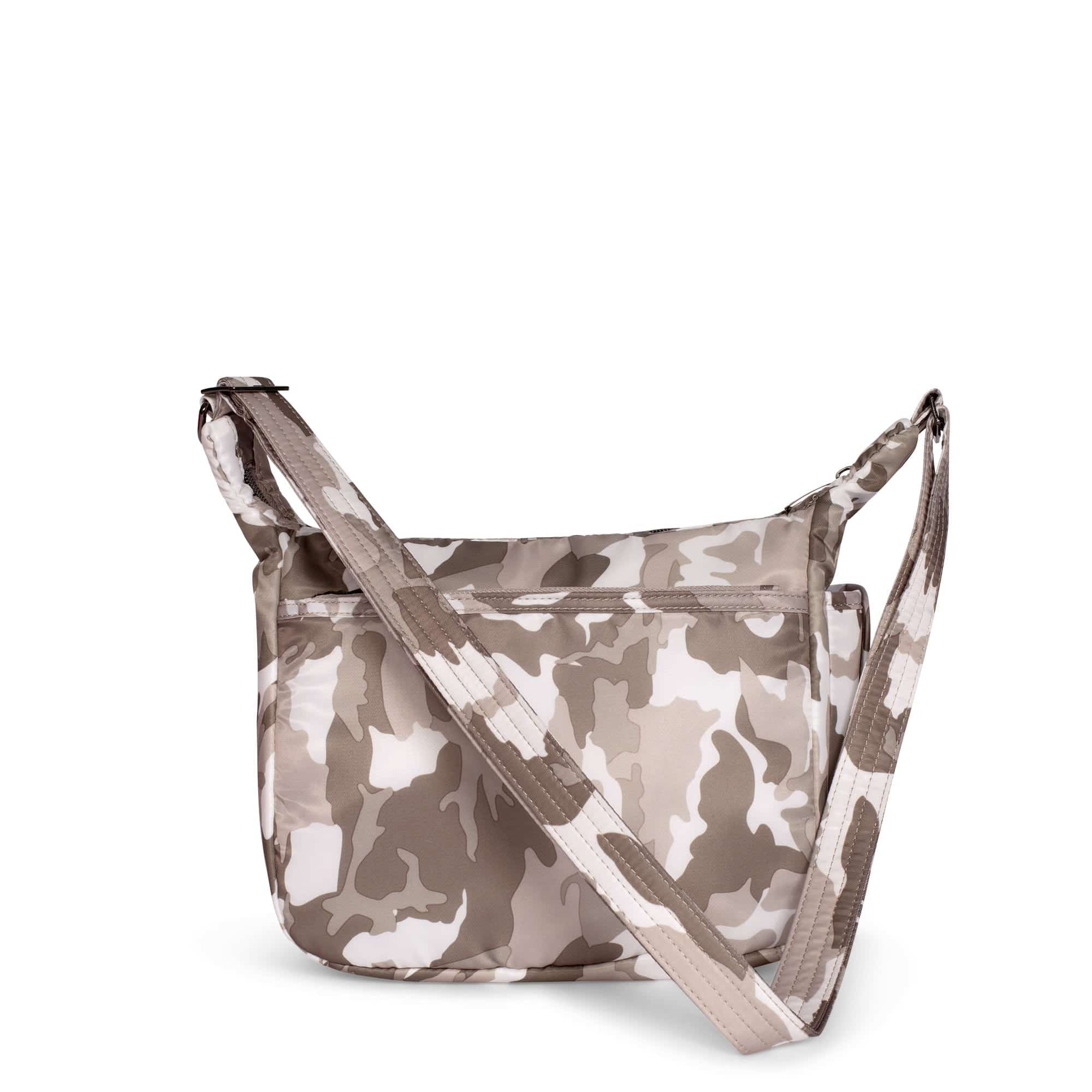 Flutter SE Crossbody Bag - CAMO TAUPE - FlutterSE_CamoTaupe_04